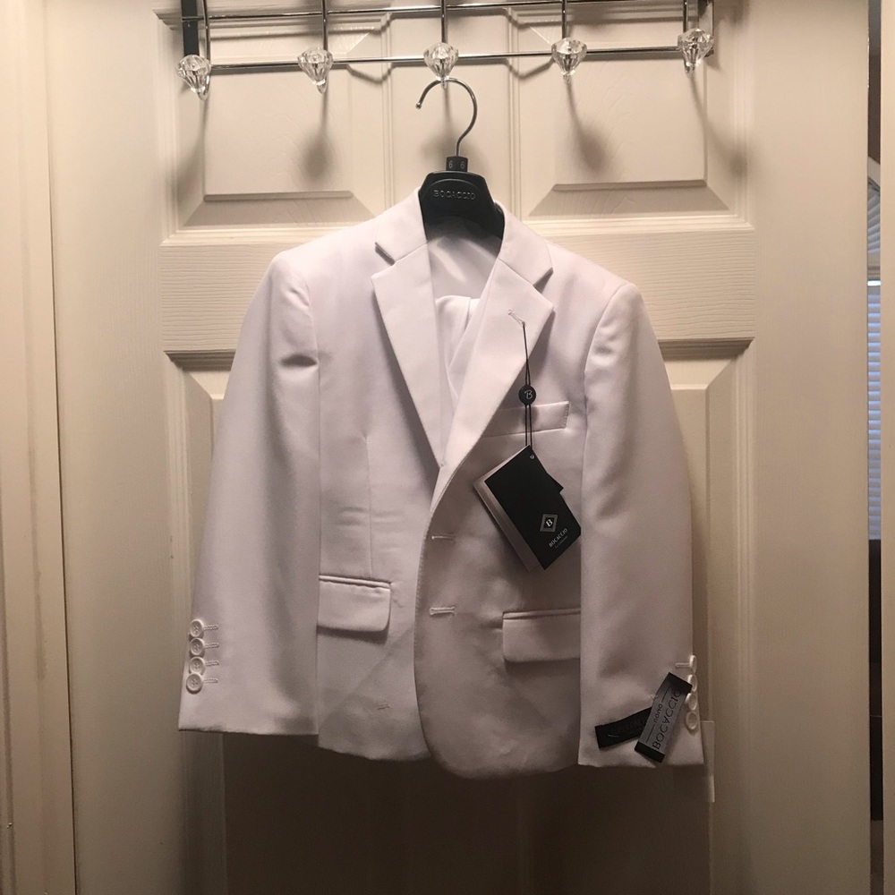 Boys white tux